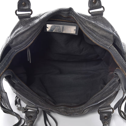 Balenciaga Agneau Classic Hardware City Anthracite 6 of 13