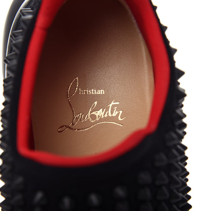 Christian Louboutin Neoprene Spike Sock Donna Flat Sneakers 36.5 Black 8 of 11