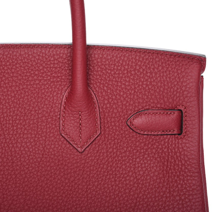 Hermes Togo Birkin 30 Rouge Grenat 9 of 26