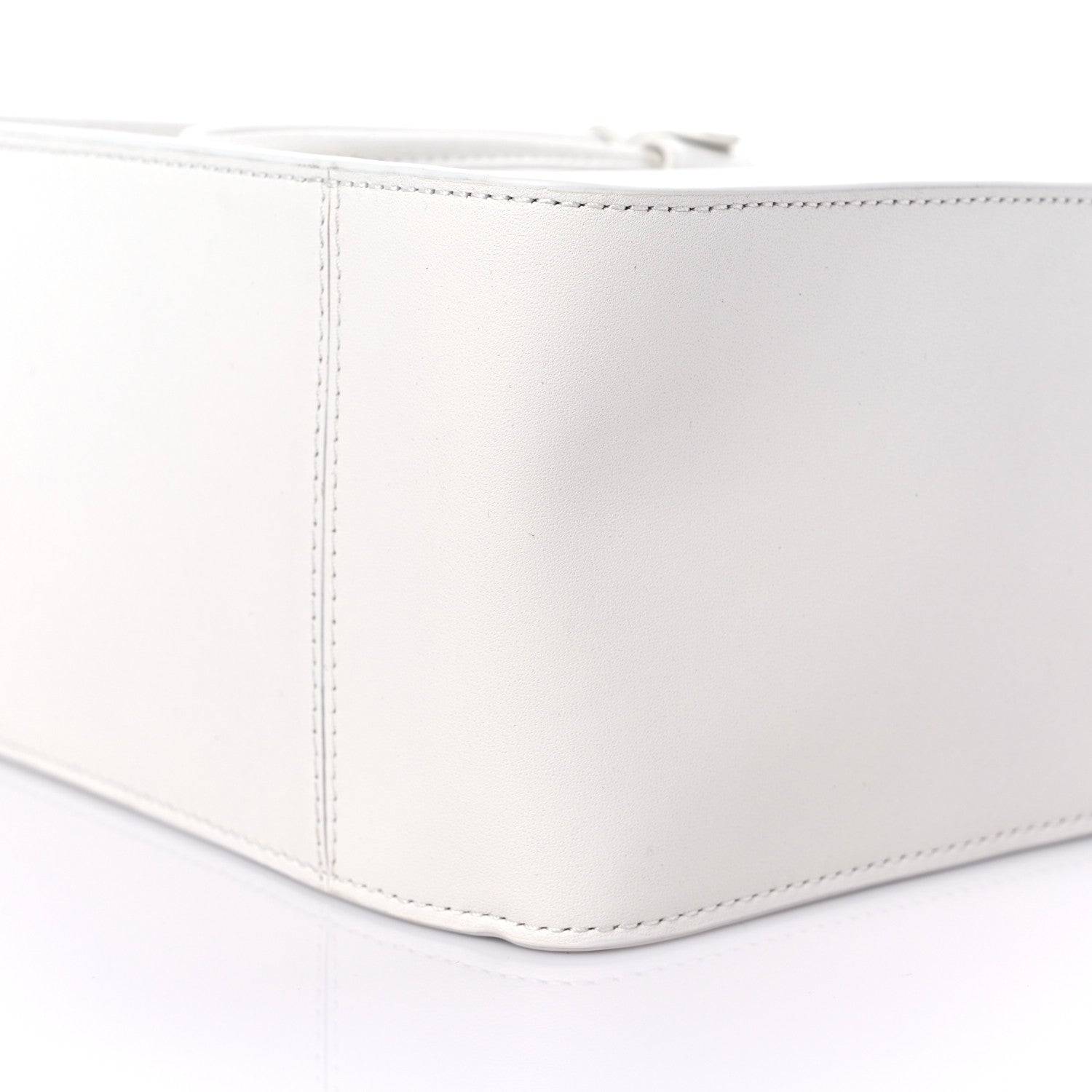3.1 Phillip Lim Smooth Calfskin Mini Soleil Bucket Bag White 8 of 8