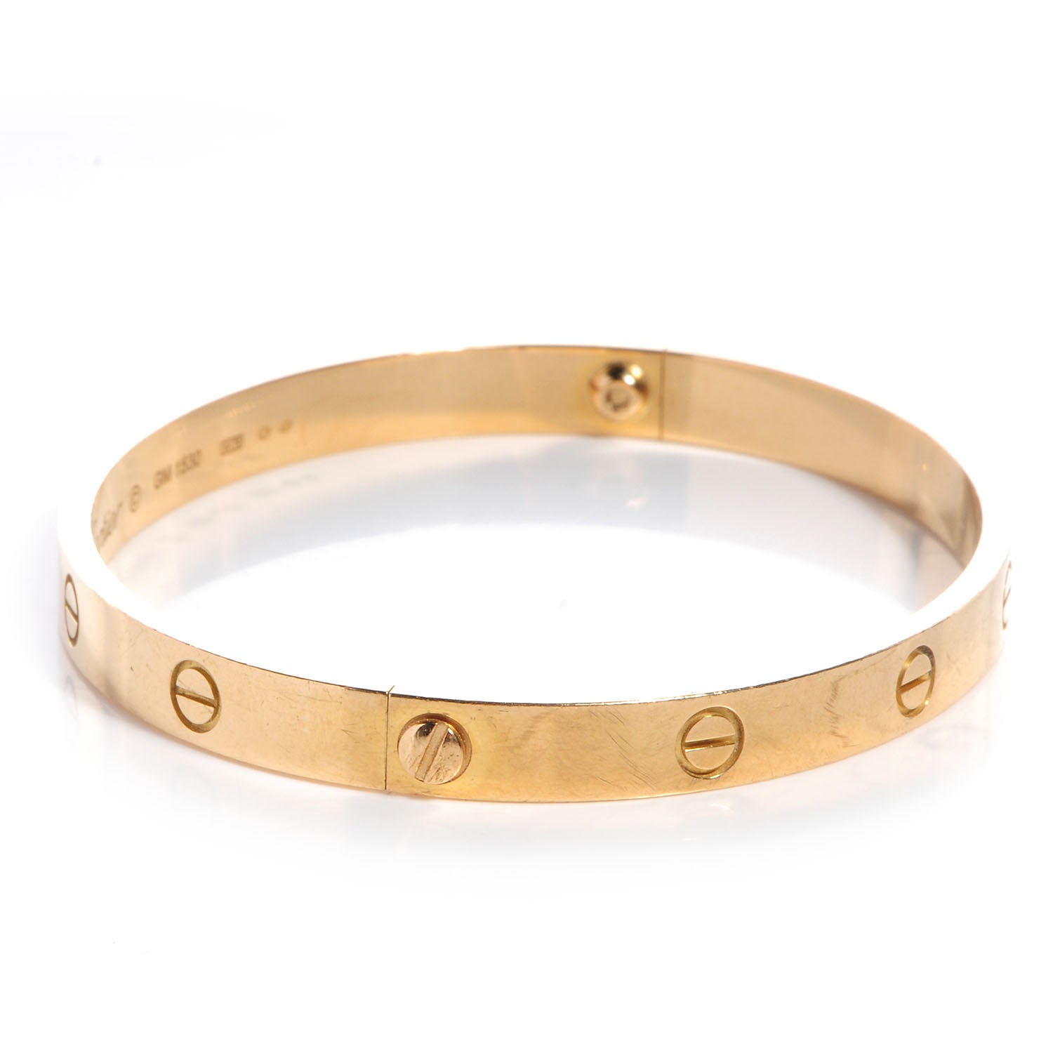 Cartier 18K Yellow Gold LOVE Bracelet 20 4 of 4