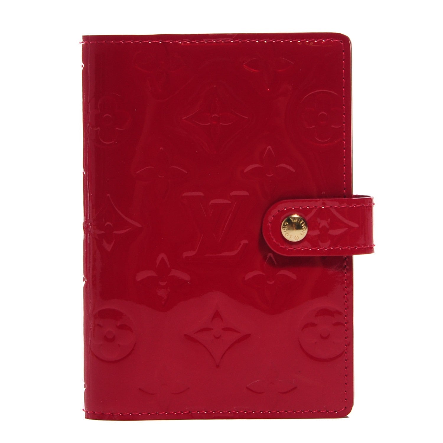 Louis Vuitton Vernis Small Ring Cover Agenda Pomme D'Amour 1 of 8