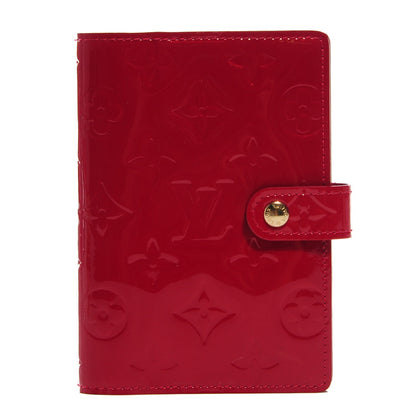 Louis Vuitton Vernis Small Ring Cover Agenda Pomme D'Amour 1 of 8