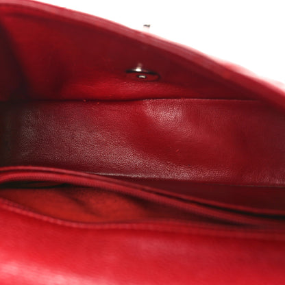 Chanel Caviar Quilted Mini Rectangular Flap Red 5 of 14