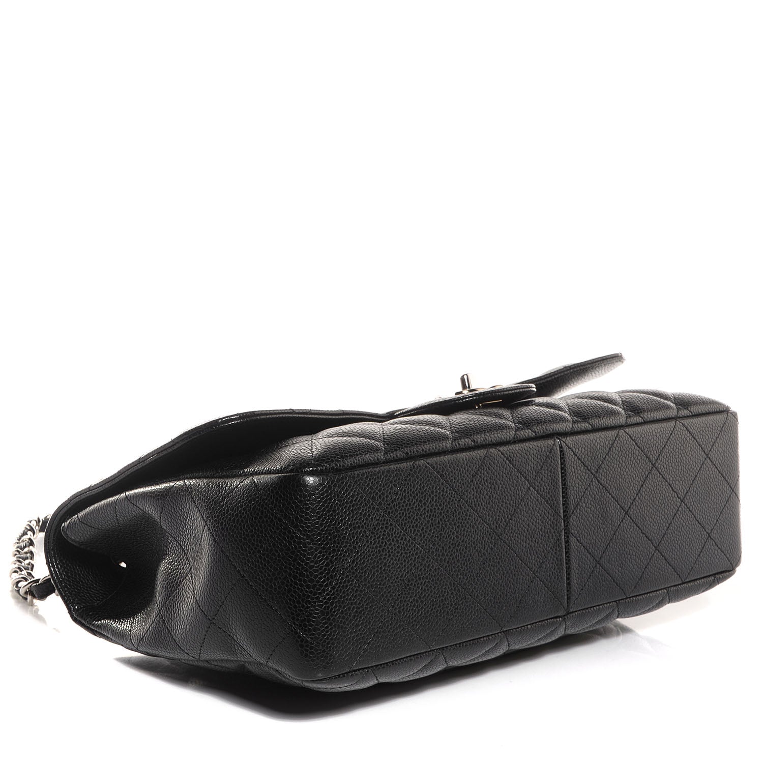 Chanel Caviar Jumbo Single Flap Black 4 of 9