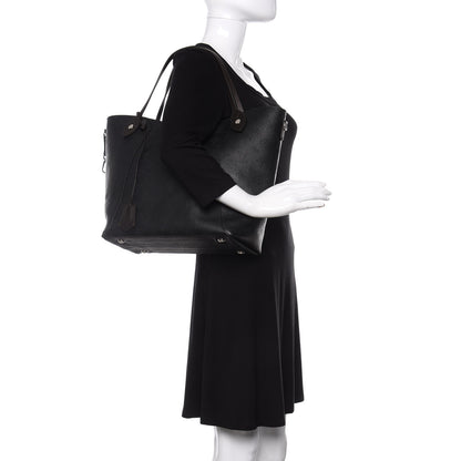 Louis Vuitton Mahina Hina MM Black 2 of 9