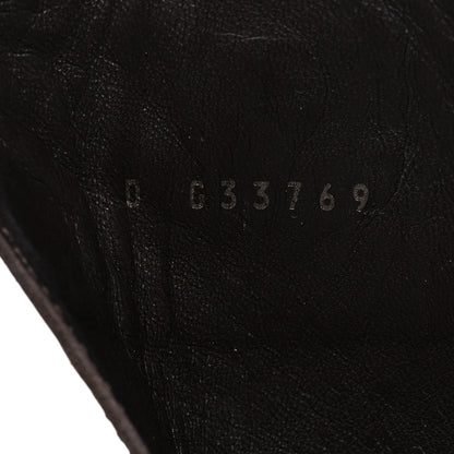 Chanel Shiny Calfskin Quilted CC Lace Up Combat Boots 40 Dark Burgundy 8 of 9