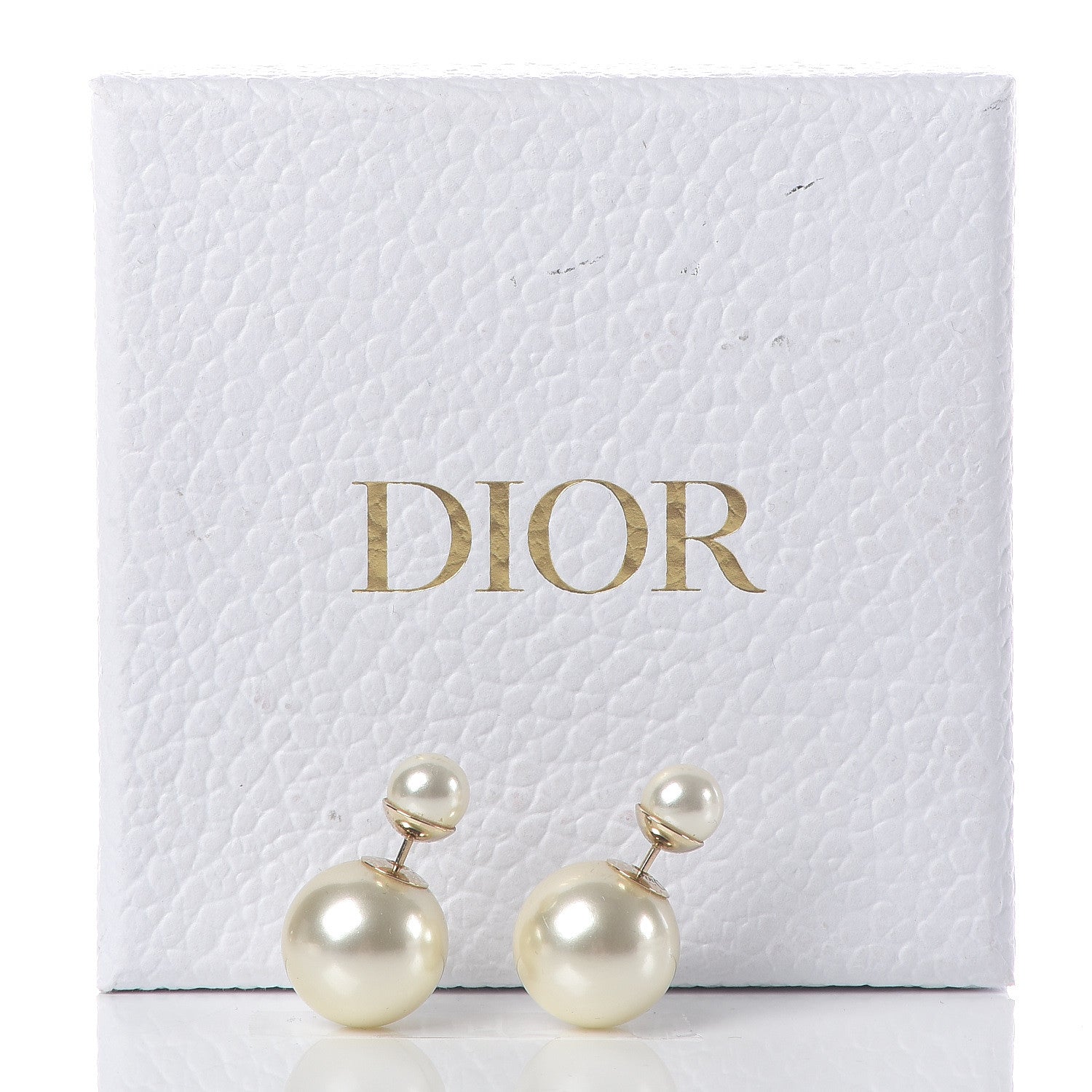 Christian Dior Pearl Mise En Dior Tribal Earrings 5 of 5