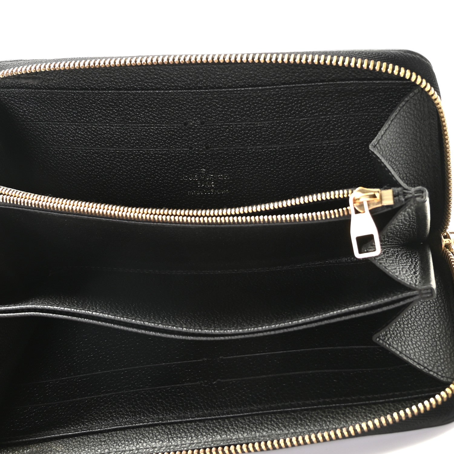 Louis Vuitton Empreinte Zippy Wallet Black 6 of 8