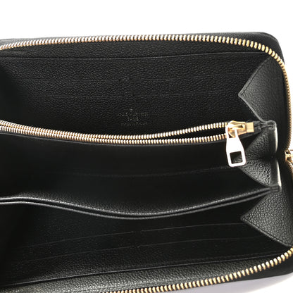 Louis Vuitton Empreinte Zippy Wallet Black 6 of 8
