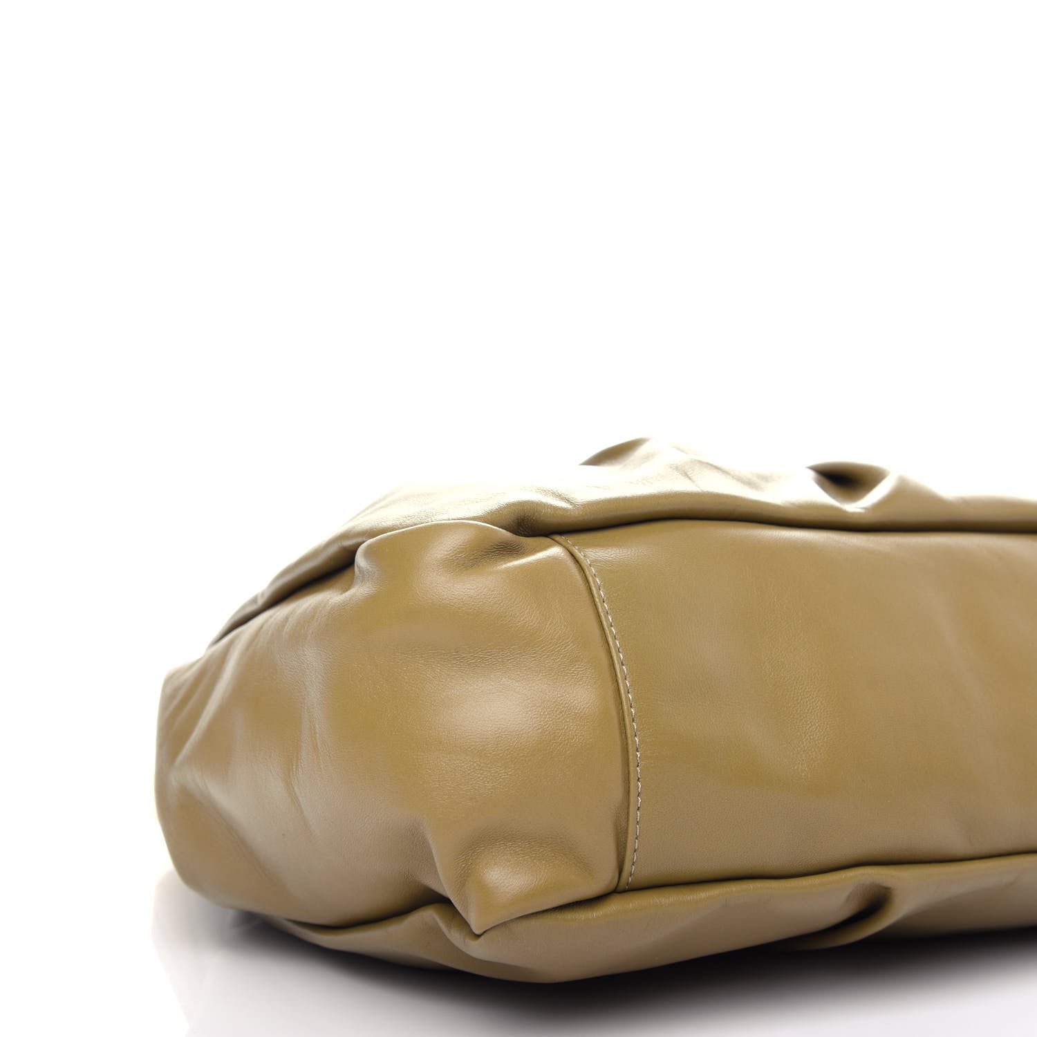 Mansur Gavriel Lambskin Wave Frame Clutch Safari 7 of 9