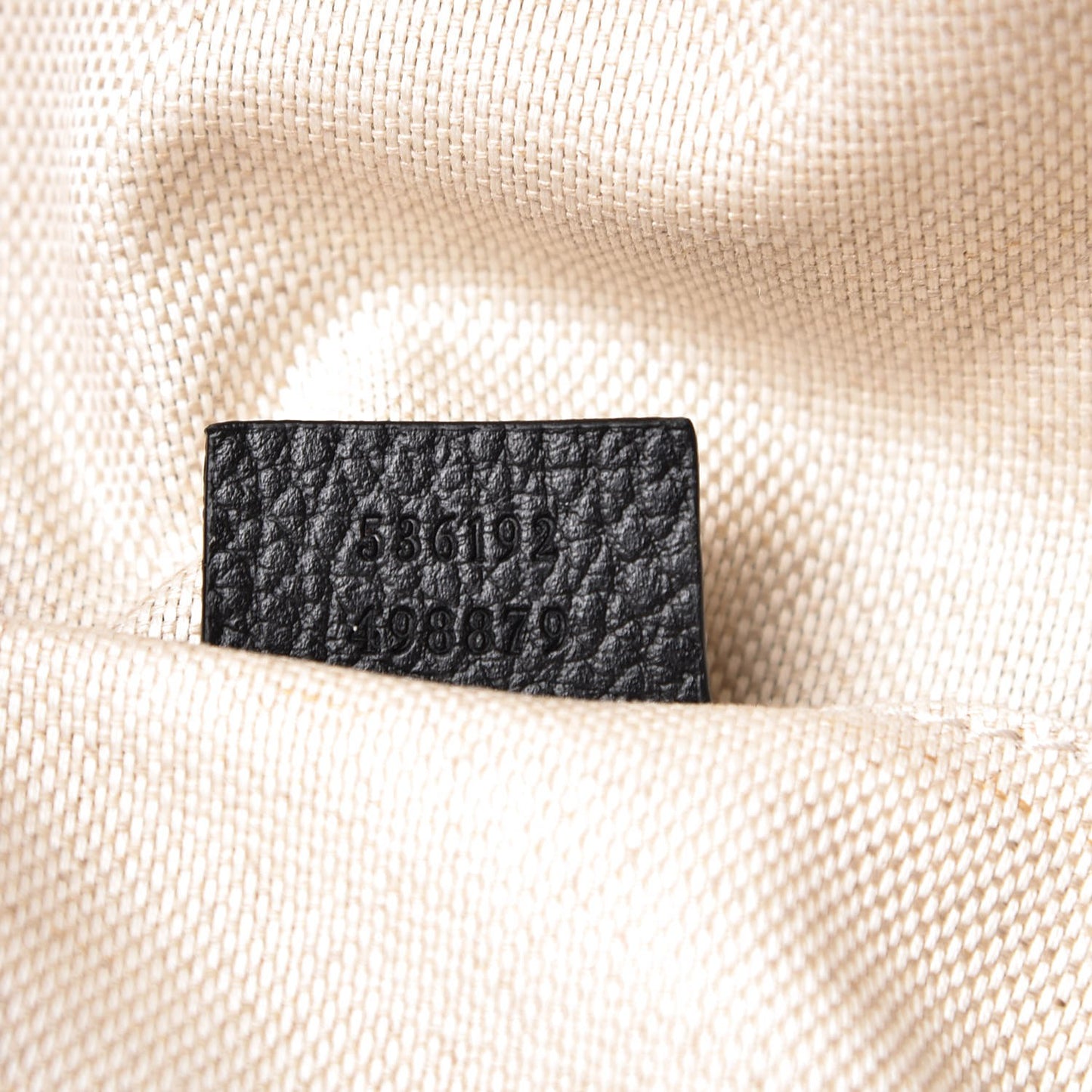 Pebbled Calfskin Soho Chain Backpack Black