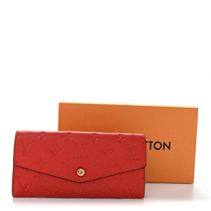 Louis Vuitton Empreinte Curieuse Wallet Cherry 9 of 9