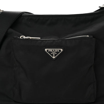 Prada Nylon Crossbody Bag Black 9 of 12