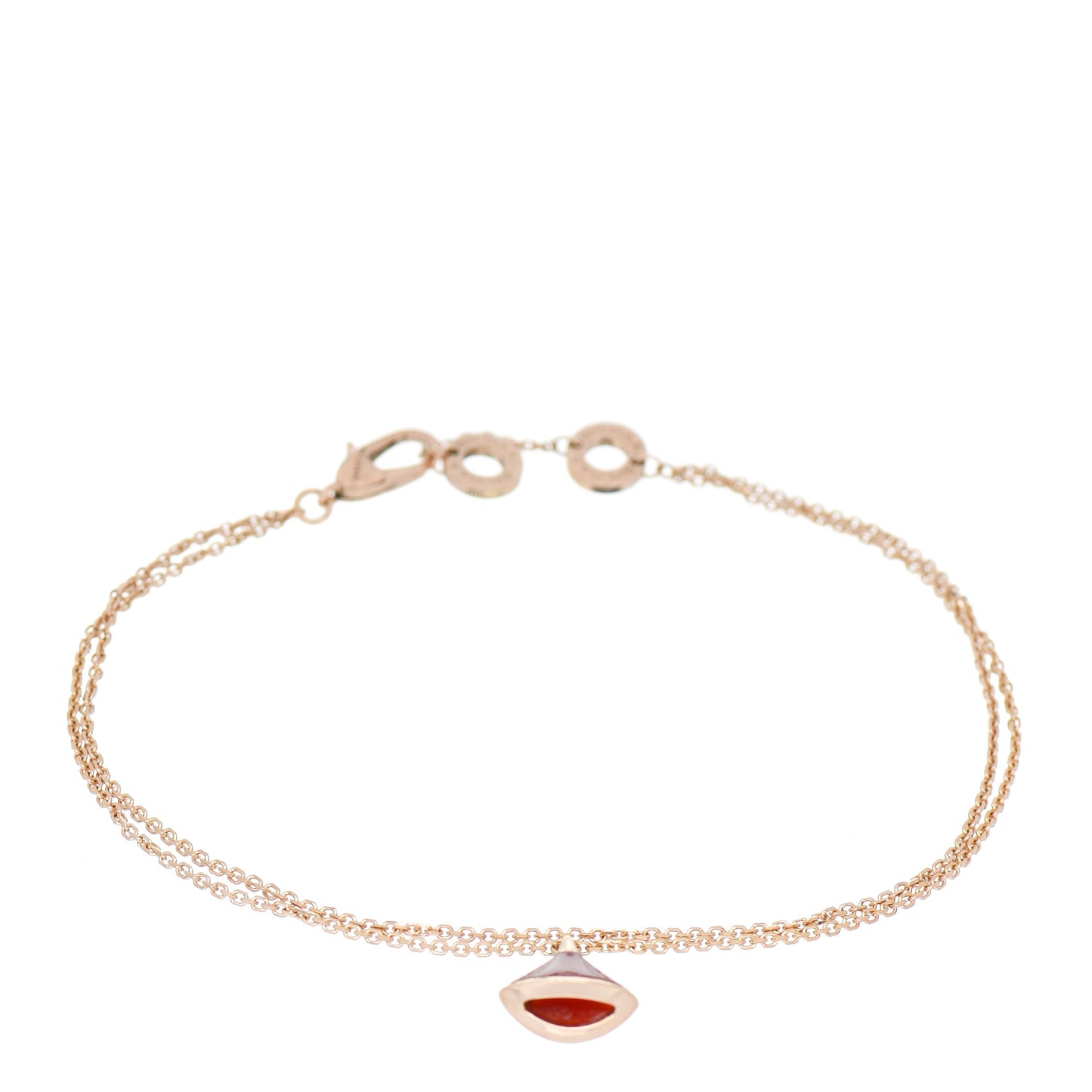18K Rose Gold Carnelian Divas' Dream Bracelet SM