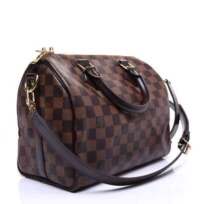 Louis Vuitton Damier Ebene Speedy Bandouliere 25 3 of 9