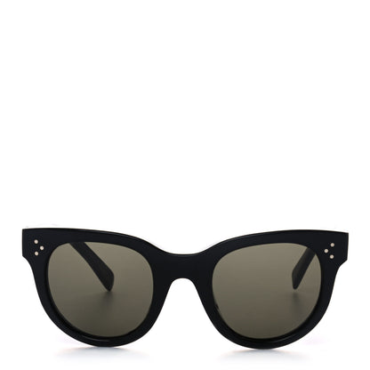 Celine Acetate New Audrey Sunglasses CL 41053/S Black 2 of 8