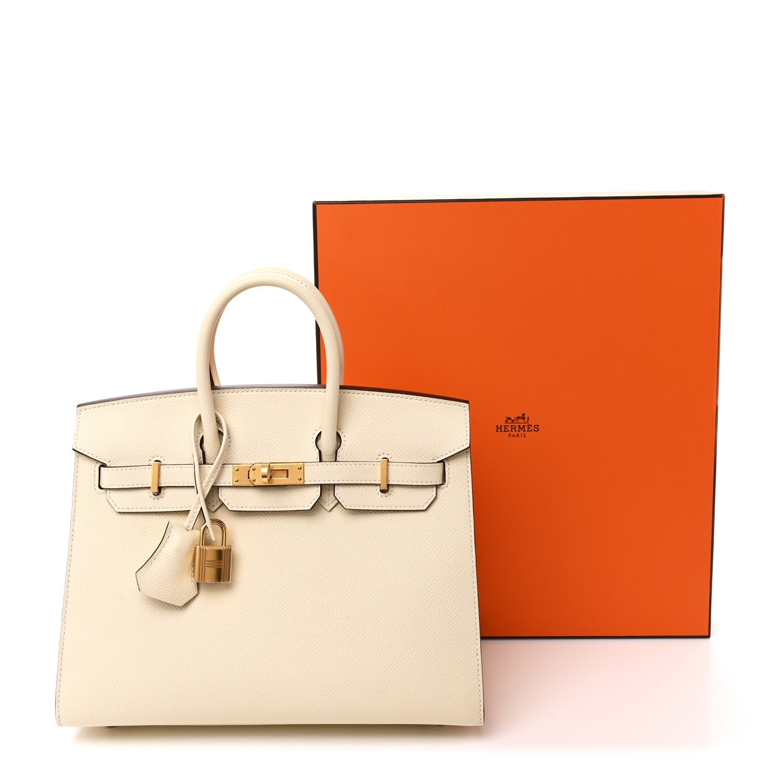 Hermes Epsom Birkin Sellier 25 Nata 11 of 11