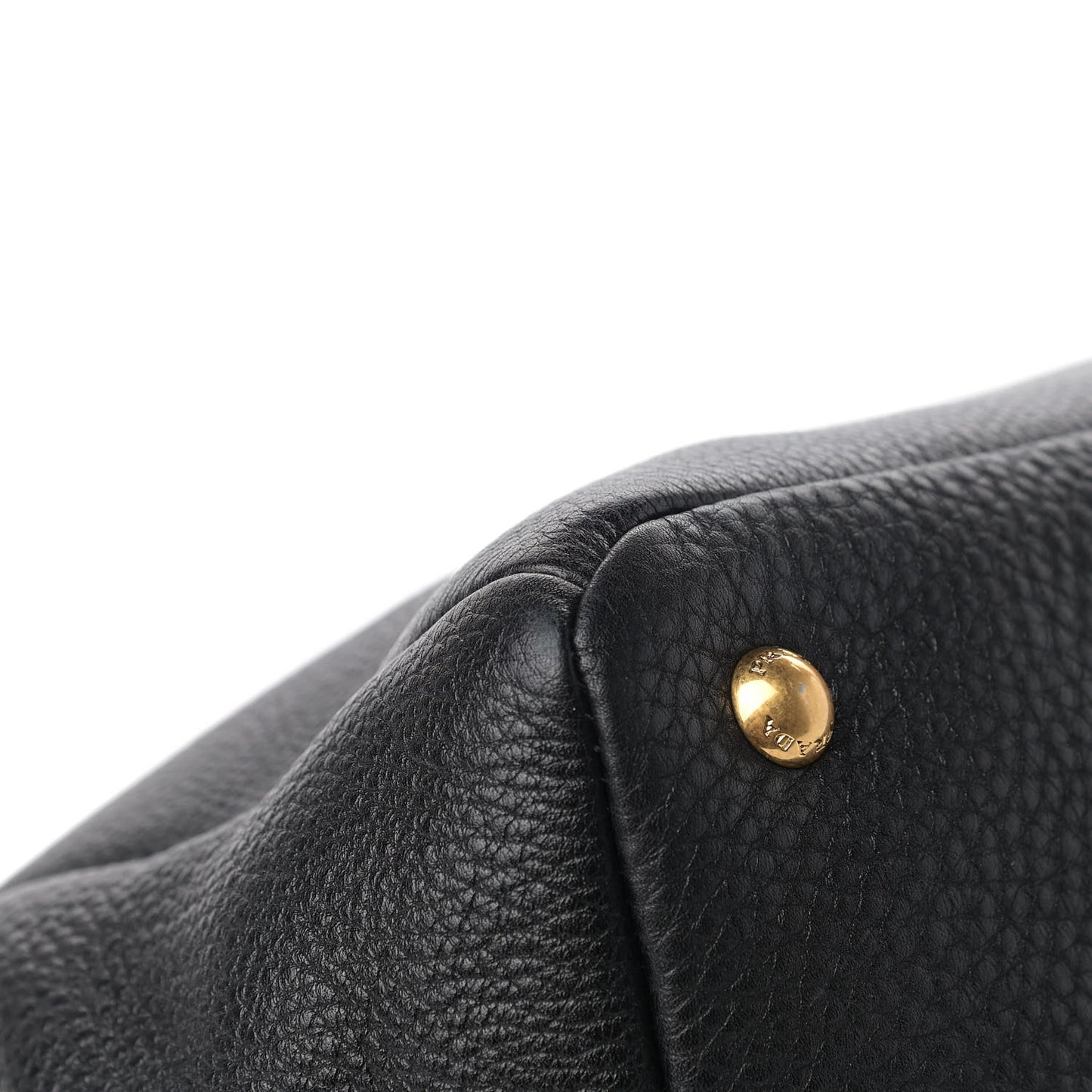 Vitello Daino Tote Black