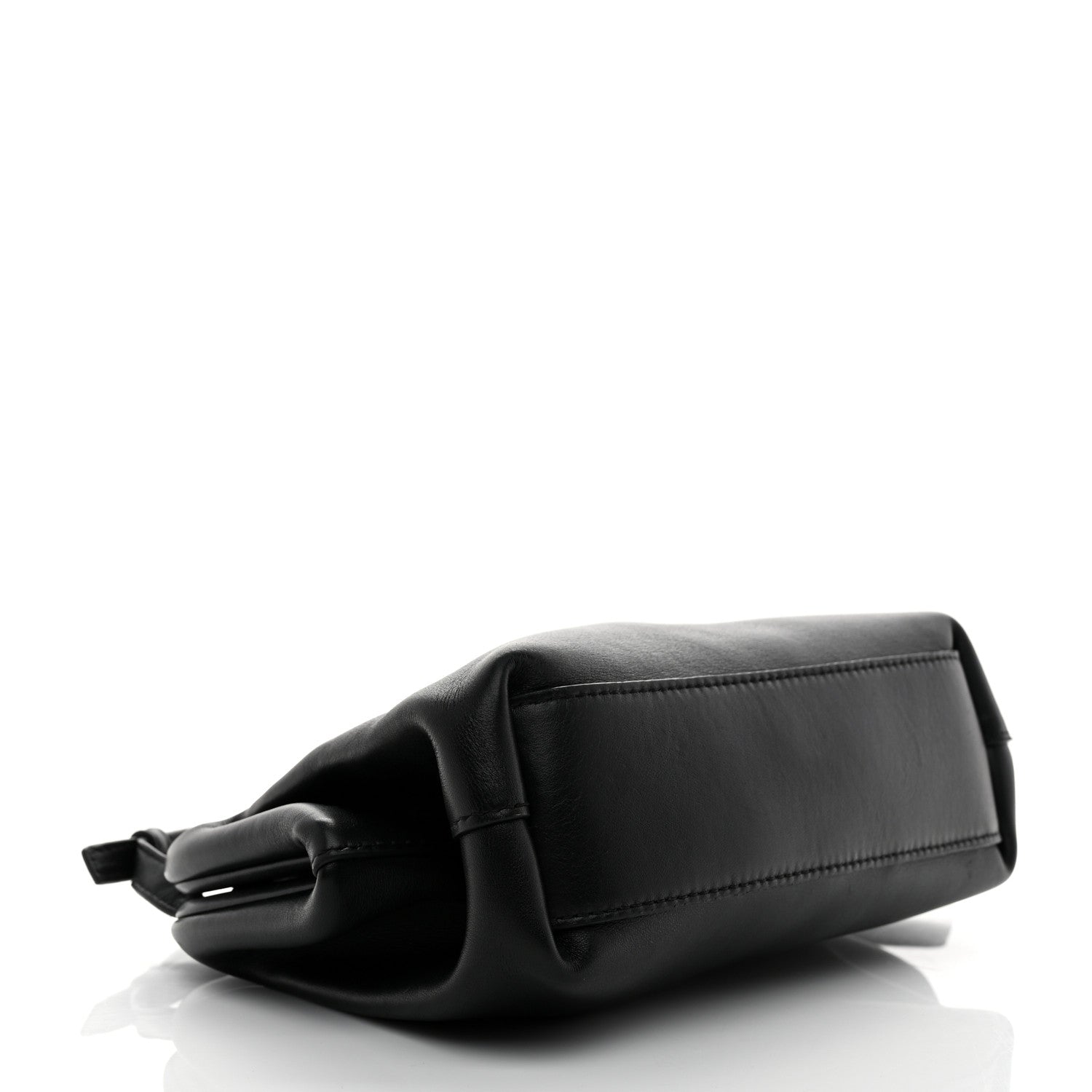 Bottega Veneta Calfskin Small The Point Triangle Bag Black 4 of 10