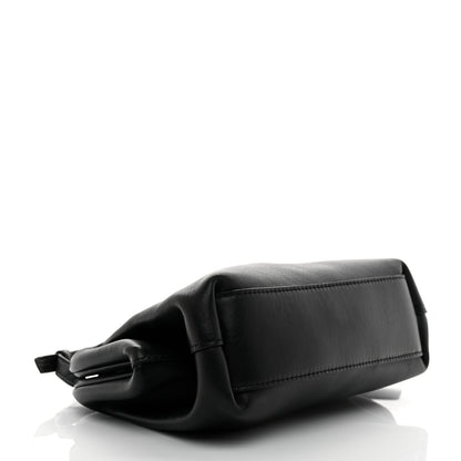 Bottega Veneta Calfskin Small The Point Triangle Bag Black 4 of 10