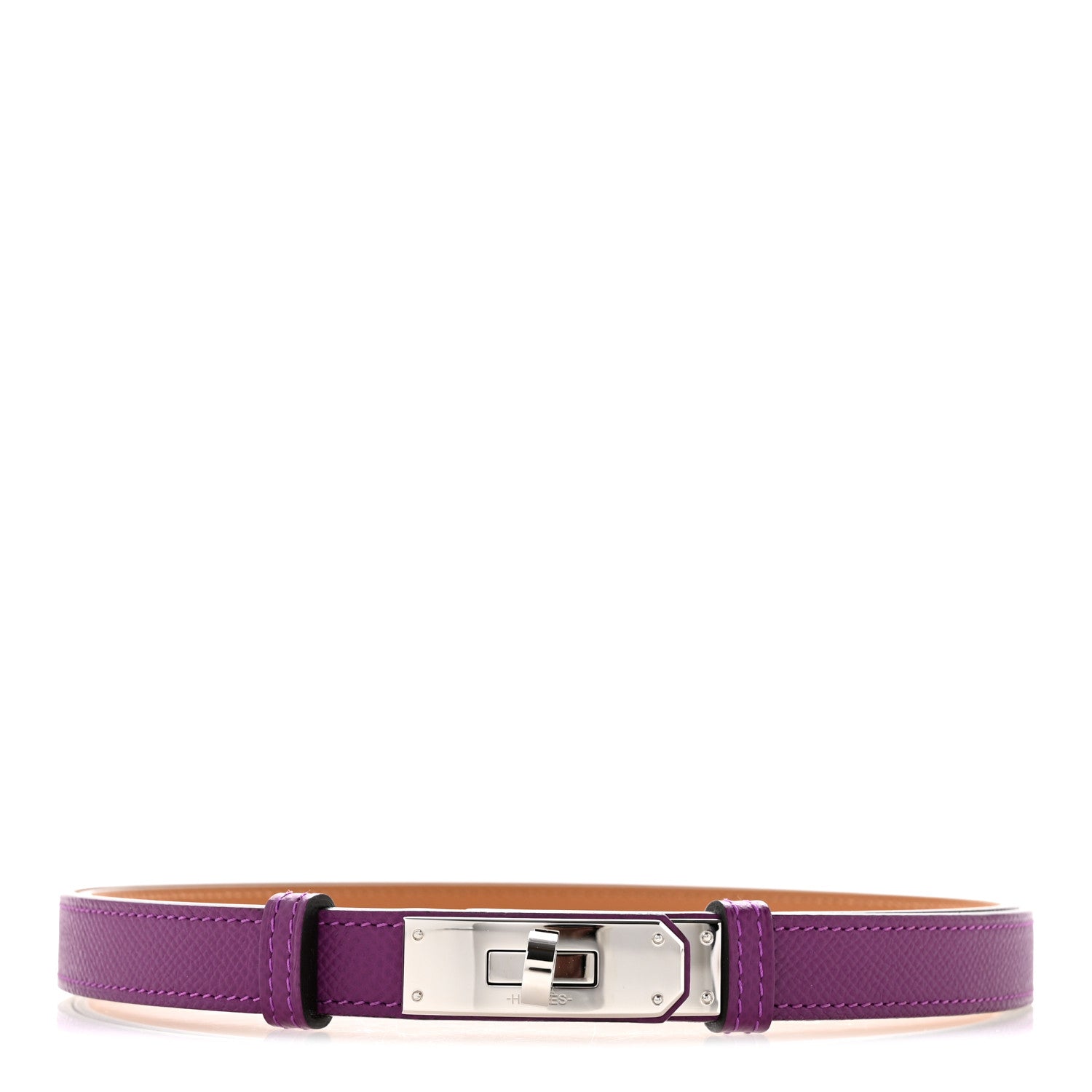 Hermes Epsom Kelly Belt Anemone 1 of 5