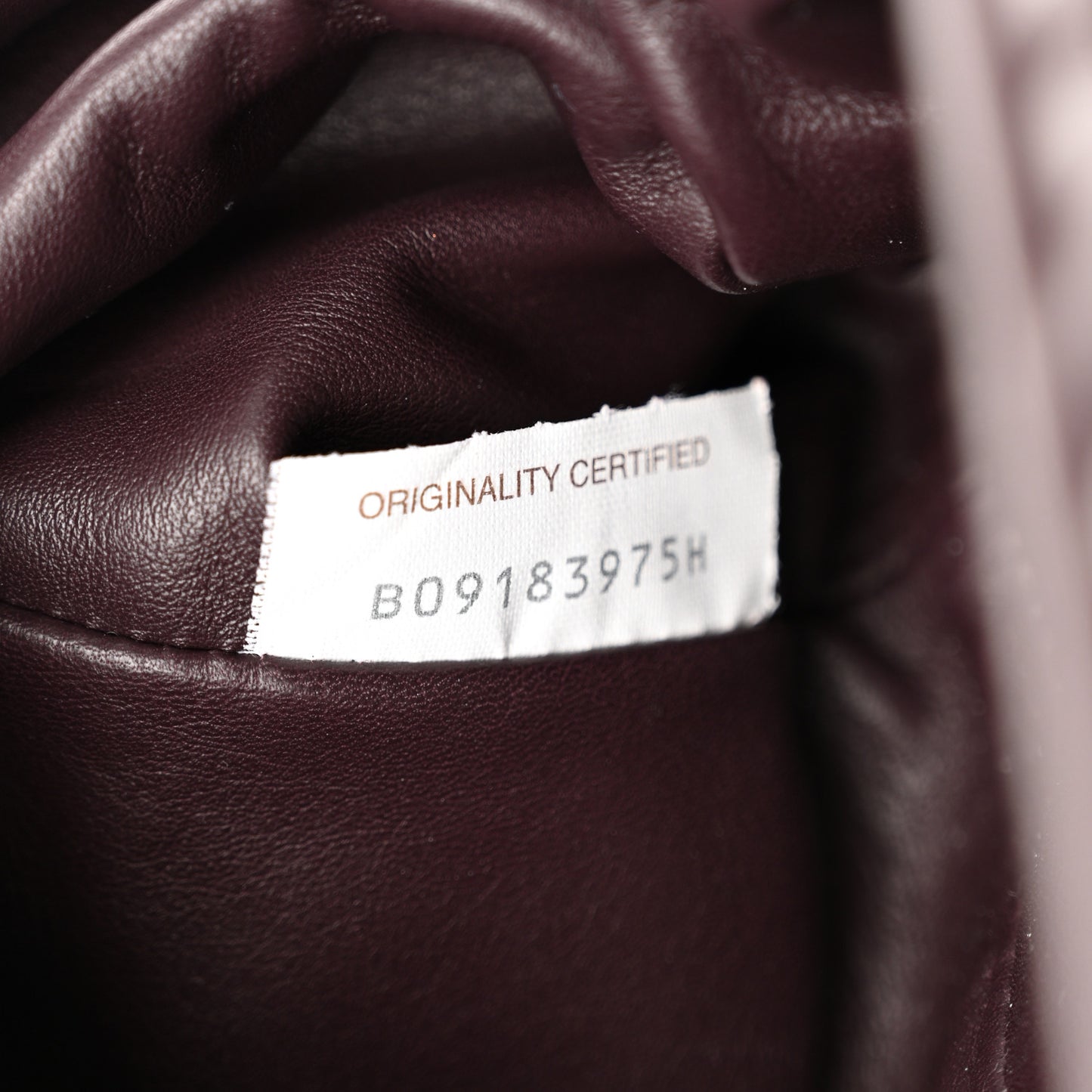 Butter Calfskin The Mini Pouch Grape