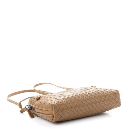 Bottega Veneta Nappa Intrecciato Pillow Crossbody Messenger Camel 4 of 10