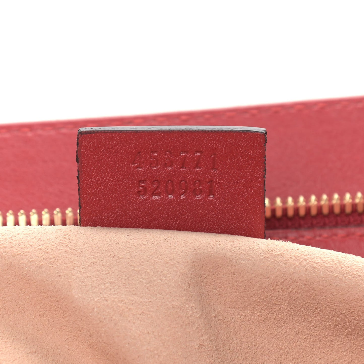 Soft Guccissima Signature Large Shoulder Tote Bag Hibiscus Red