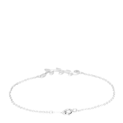 Tiffany Sterling Silver Paloma Picasso Olive Leaf Vine Bracelet 3 of 4