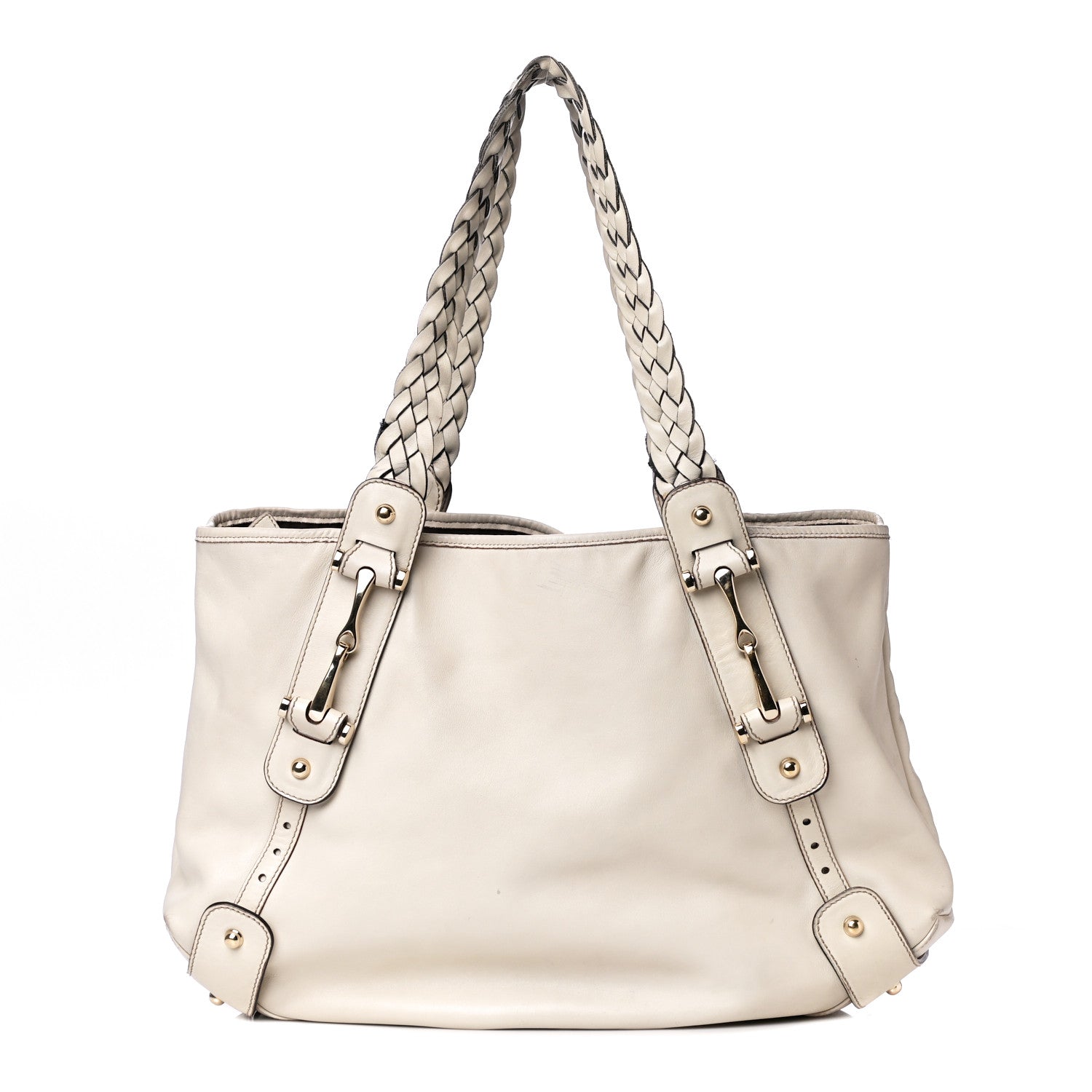 Gucci Calfskin Medium Pelham Shoulder Bag Off White 1 of 6