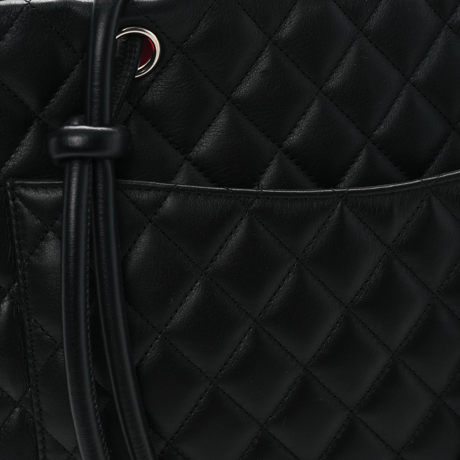 Chanel Calfskin Quilted Large Cambon Tote Black 11 of 12