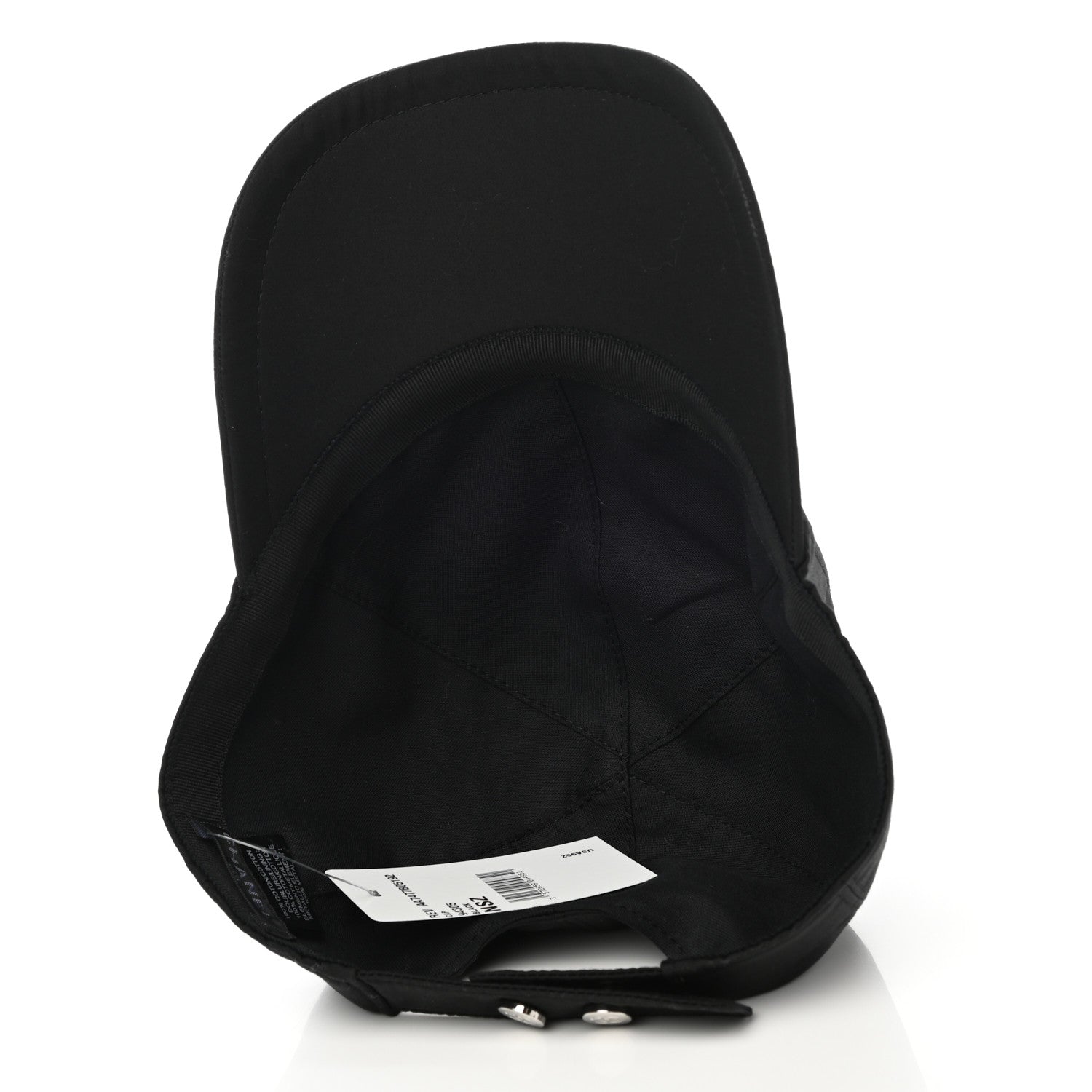 Chanel Cotton CC Cap Hat Black 7 of 8