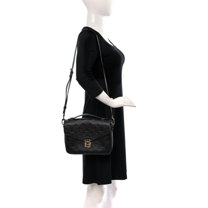 Louis Vuitton Empreinte Pochette Metis Black 2 of 8