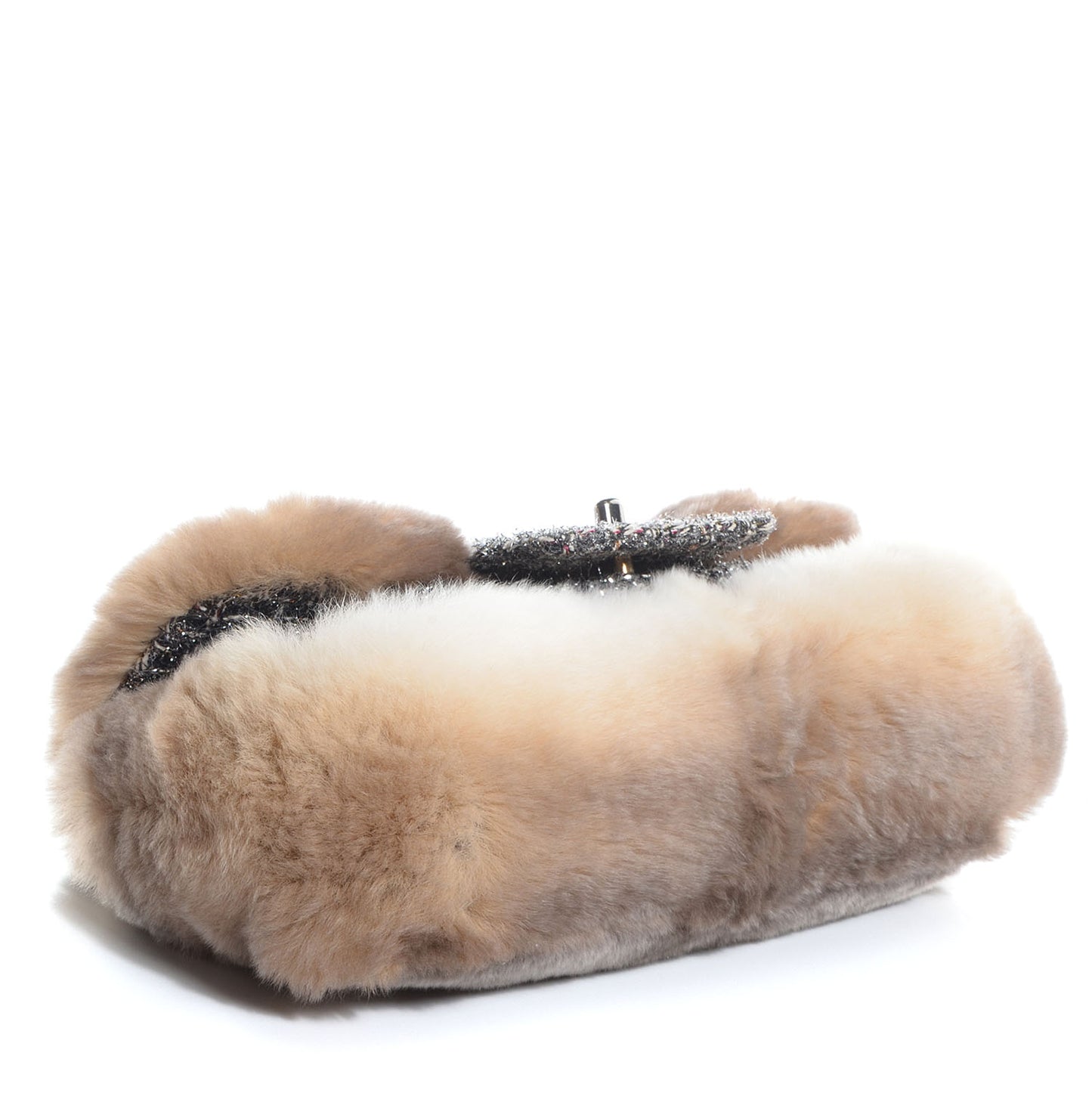 Rabbit Fur Fantasy Tweed Small Flap
