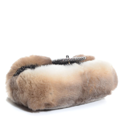 Chanel Rabbit Fur Fantasy Tweed Small Flap 4 of 9