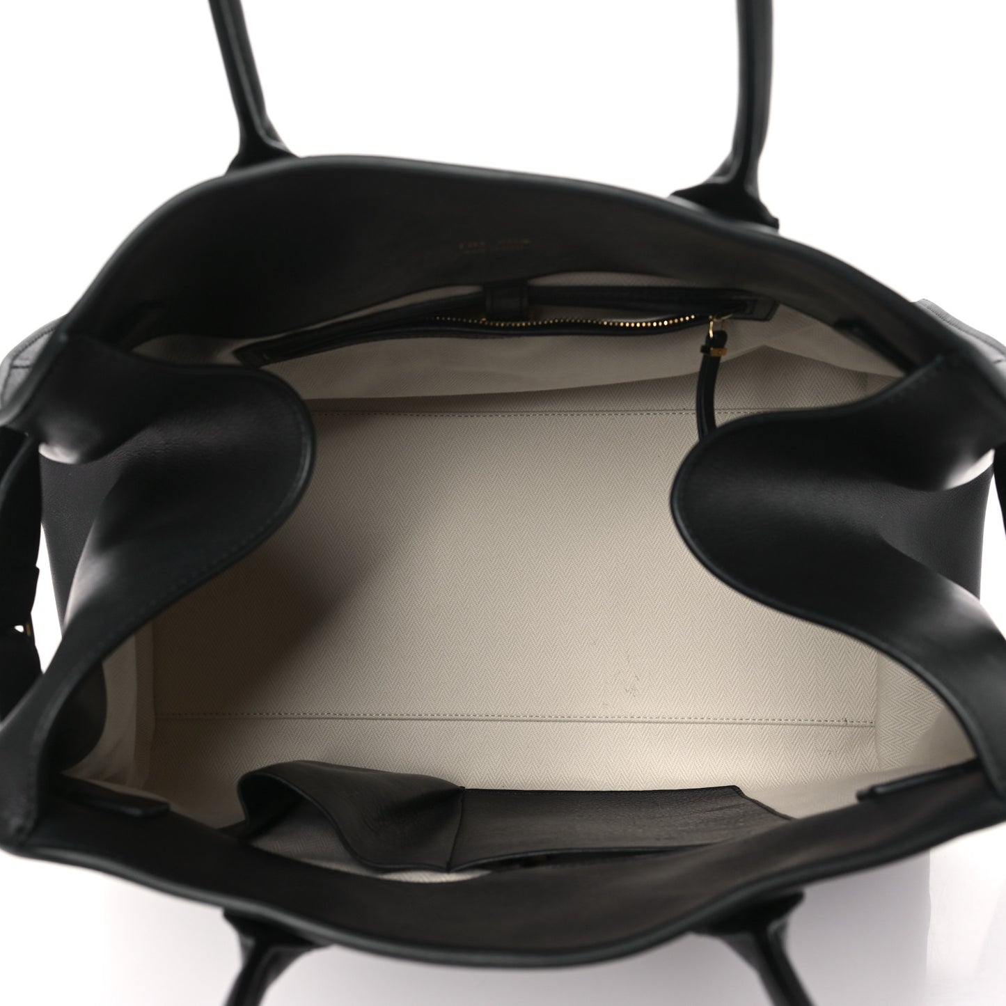 Polished Saddle Calfskin Soft Margaux 15 Black