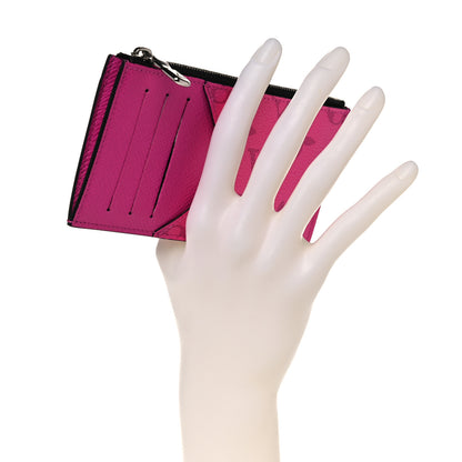 Louis Vuitton Taigarama Coin Card Holder Fuchsia 2 of 7