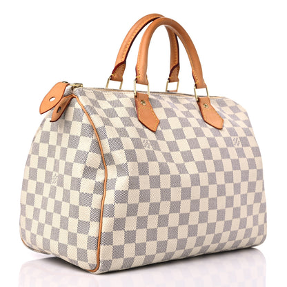 Louis Vuitton Damier Azur Speedy 30 3 of 20