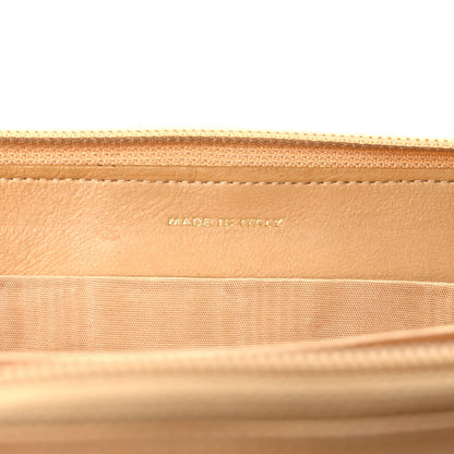 Chanel Caviar Large Timeless CC Zip Around Wallet Beige 7 of 7