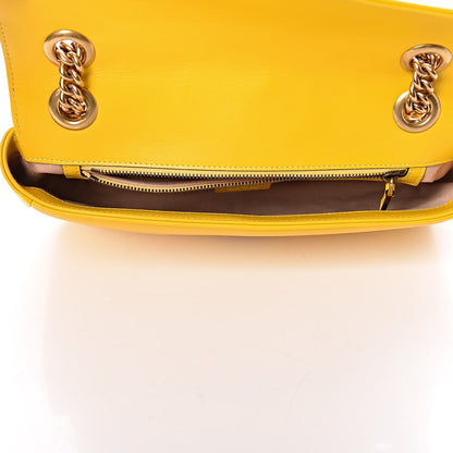 Gucci Calfskin Matelasse Small GG Marmont Shoulder Bag Stone Topaz 5 of 9