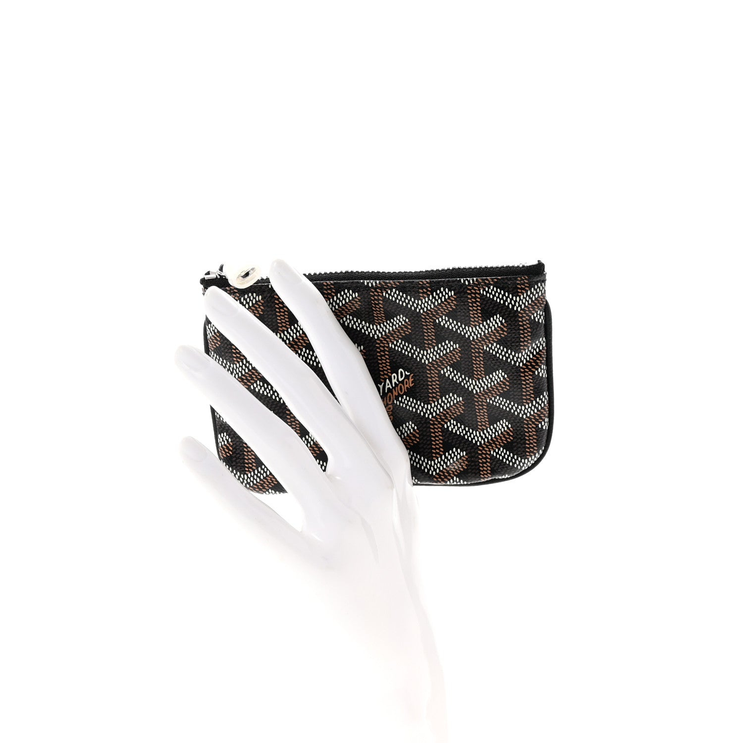 Goyard Goyardine Nano Senat Key Pouch Black 2 of 8