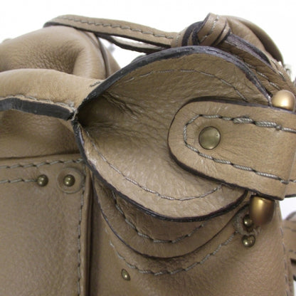 Chloe Leather Paddington Large Tote Taupe 16 of 17