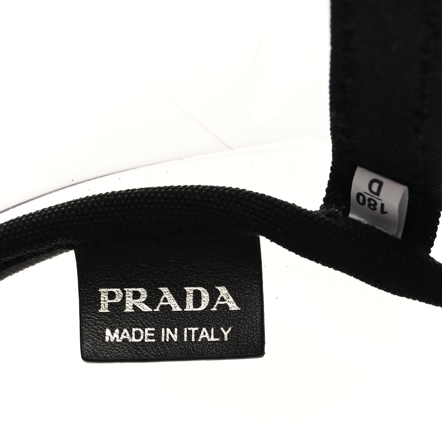 Prada PVC Canapa Tote Black 8 of 12