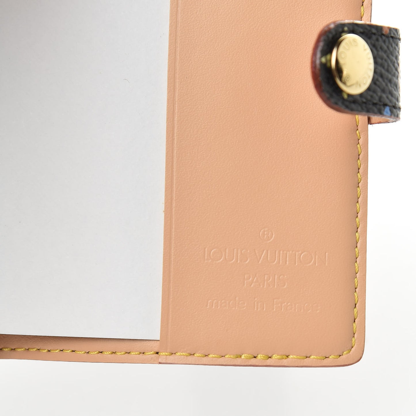 Monogram Multicolor Carnet de Bal Mini Agenda Cover Black