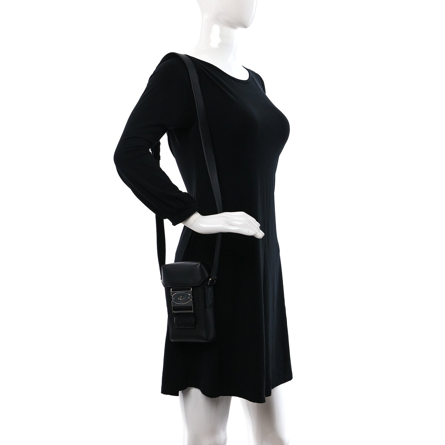 Heavy Grain Utility Postmans Buckle Phone Messenger
