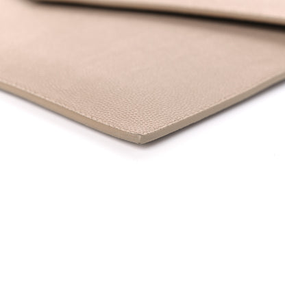 Saint Laurent Grain De Poudre Uptown Pouch Dark Beige 9 of 10