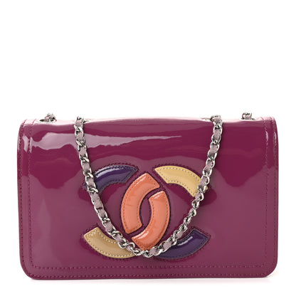Chanel Vinyl Lipstick Flap Viole 1 of 9