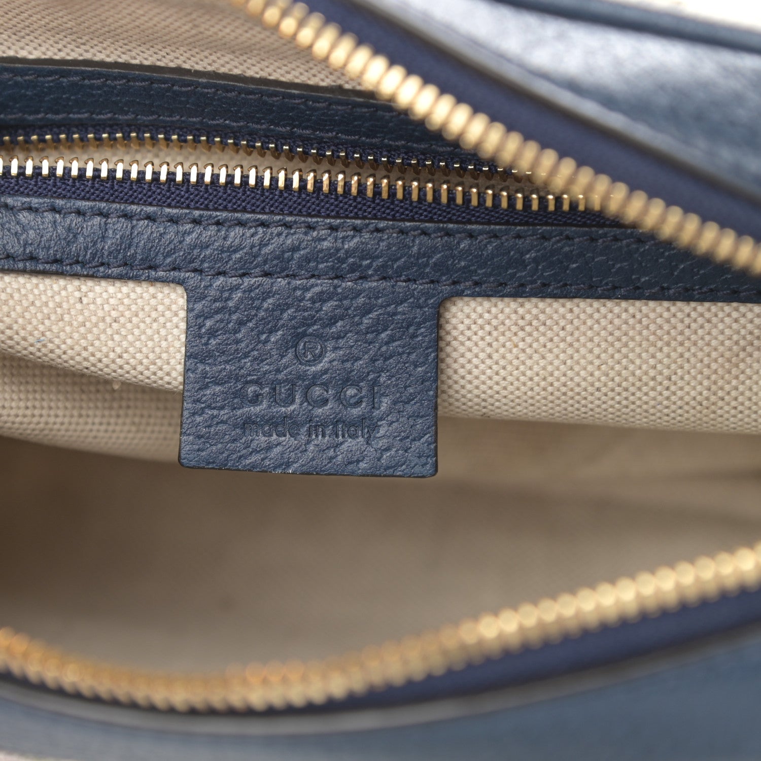 Gucci Canvas Flora Floral Shoulder Bag White Blue Agata Mulitcolor 6 of 13