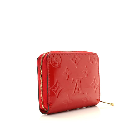 Louis Vuitton Vernis Zippy Coin Purse Cherry 3 of 9